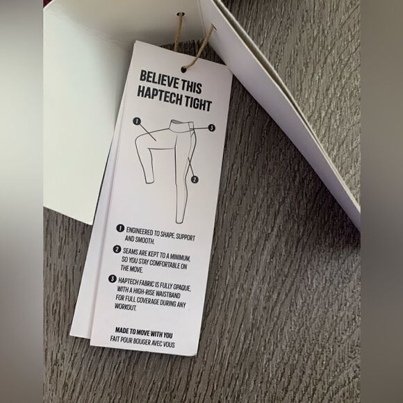 Adidas woman’s 7/8 length tights high rise - Picture 5 of 6